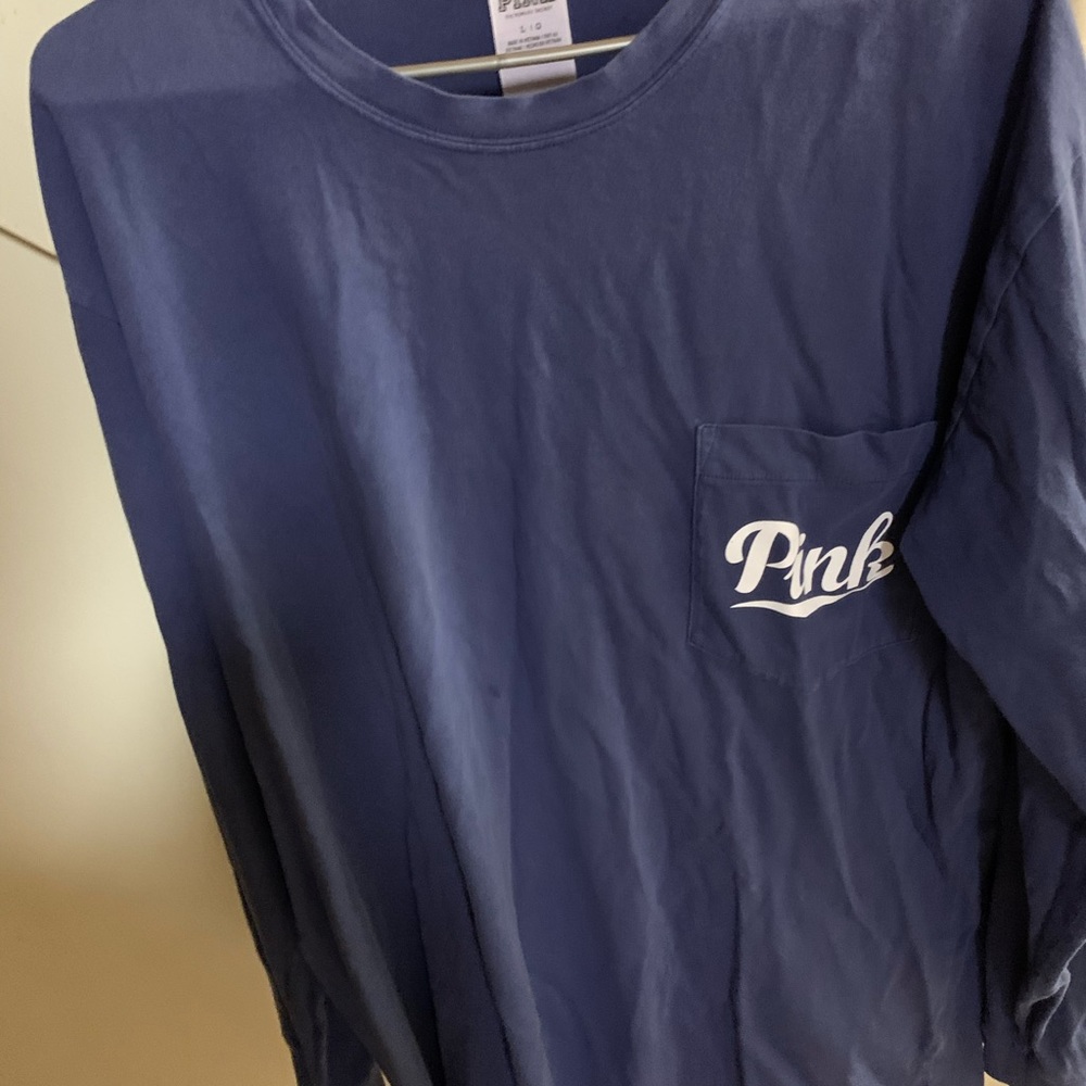 Pink long sleeve shirt